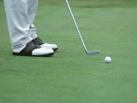 Golfing image